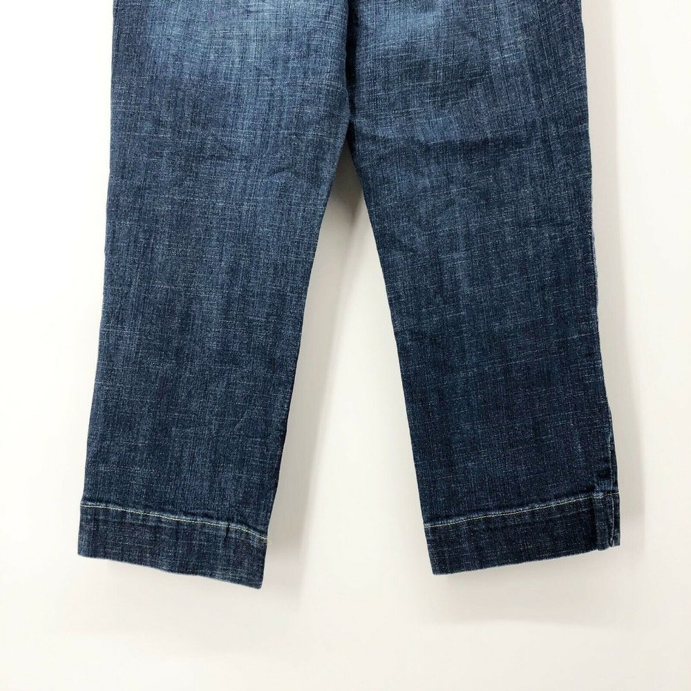 Tommy Hilfiger 10 Distressed Hope Crop Capri Jeans - Picture 6 of 7